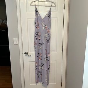 Lush. Purple Floral dress. Size M. Worn once.